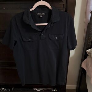 Michael Kors Men's Dark Polo Shirt